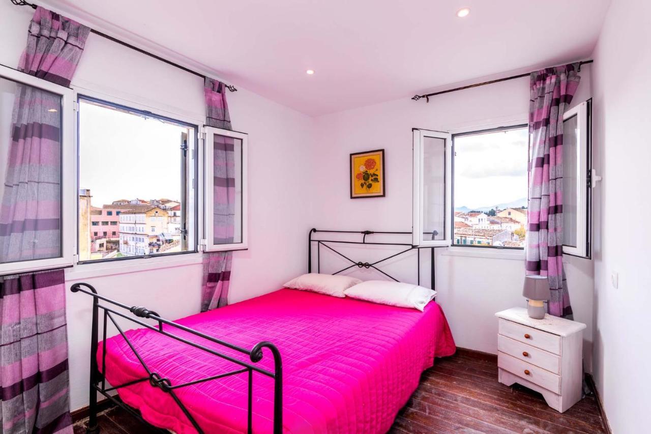 La Casa Con La Vista Delle Fortezze By Corfuescapes Apartment Corfu  Ngoại thất bức ảnh