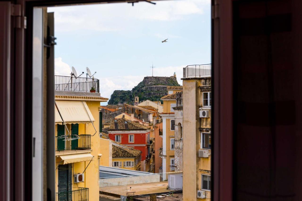 La Casa Con La Vista Delle Fortezze By Corfuescapes Apartment Corfu  Ngoại thất bức ảnh
